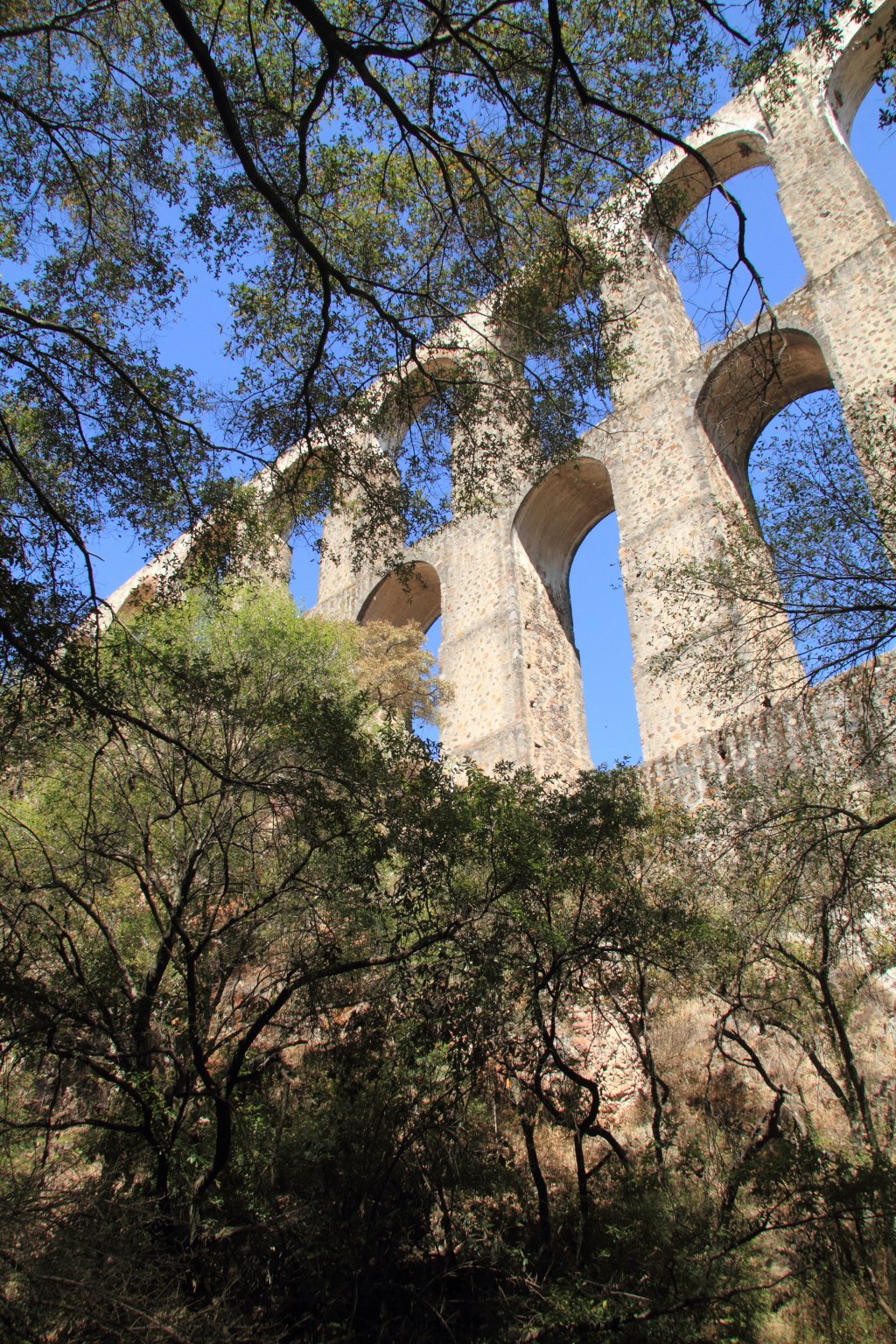 Acueducto de Xalpa. Arcos del Sitio